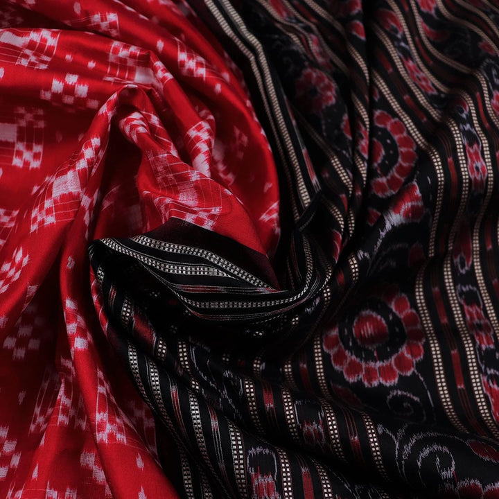 Handloom Sambalpuri Ikkat Silk Saree Handloom Saree_Sambalpuri Silk Priyadarshini Handloom