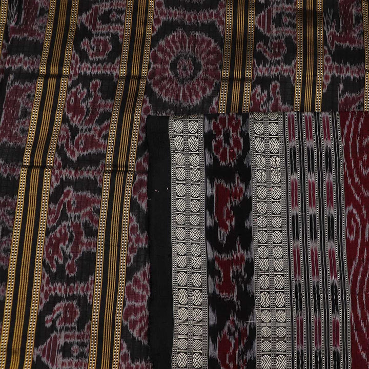 Handloom Sambalpuri Ikkat Silk Saree Handloom Saree_Sambalpuri Silk Priyadarshini Handloom