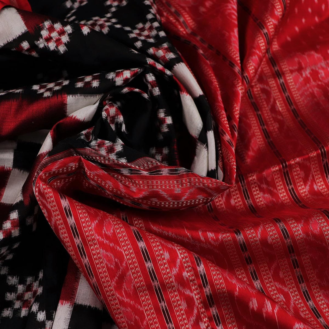 Handloom Sambalpuri Ikkat Silk Saree Handloom Saree_Sambalpuri Silk Priyadarshini Handloom