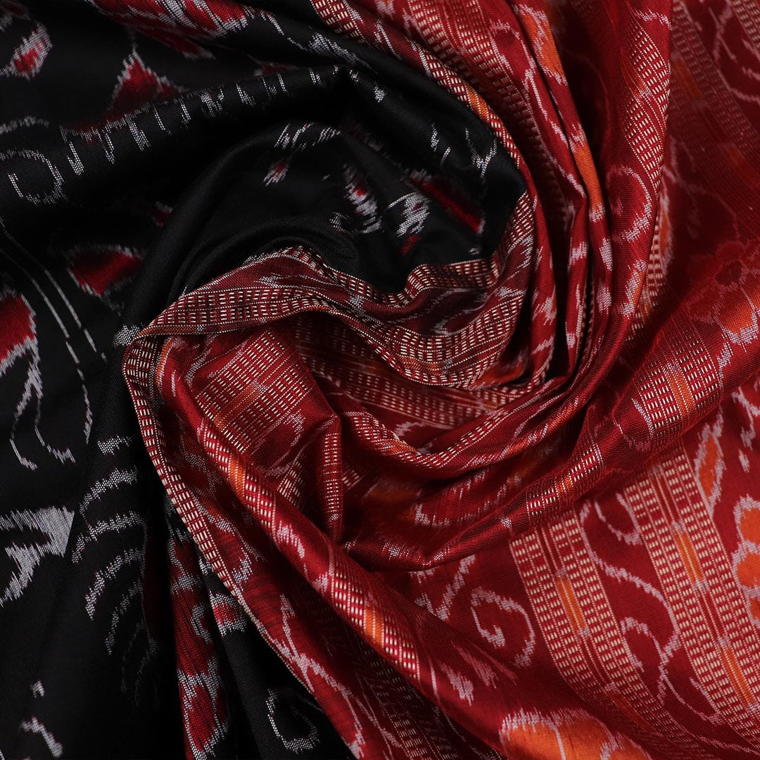 Handloom Sambalpuri Ikkat Silk Saree Handloom Saree_Sambalpuri Silk Priyadarshini Handloom