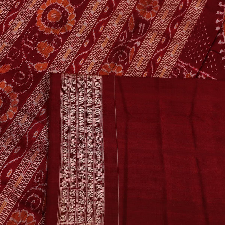 Handloom Sambalpuri Ikkat Silk Saree Handloom Saree_Sambalpuri Silk Priyadarshini Handloom
