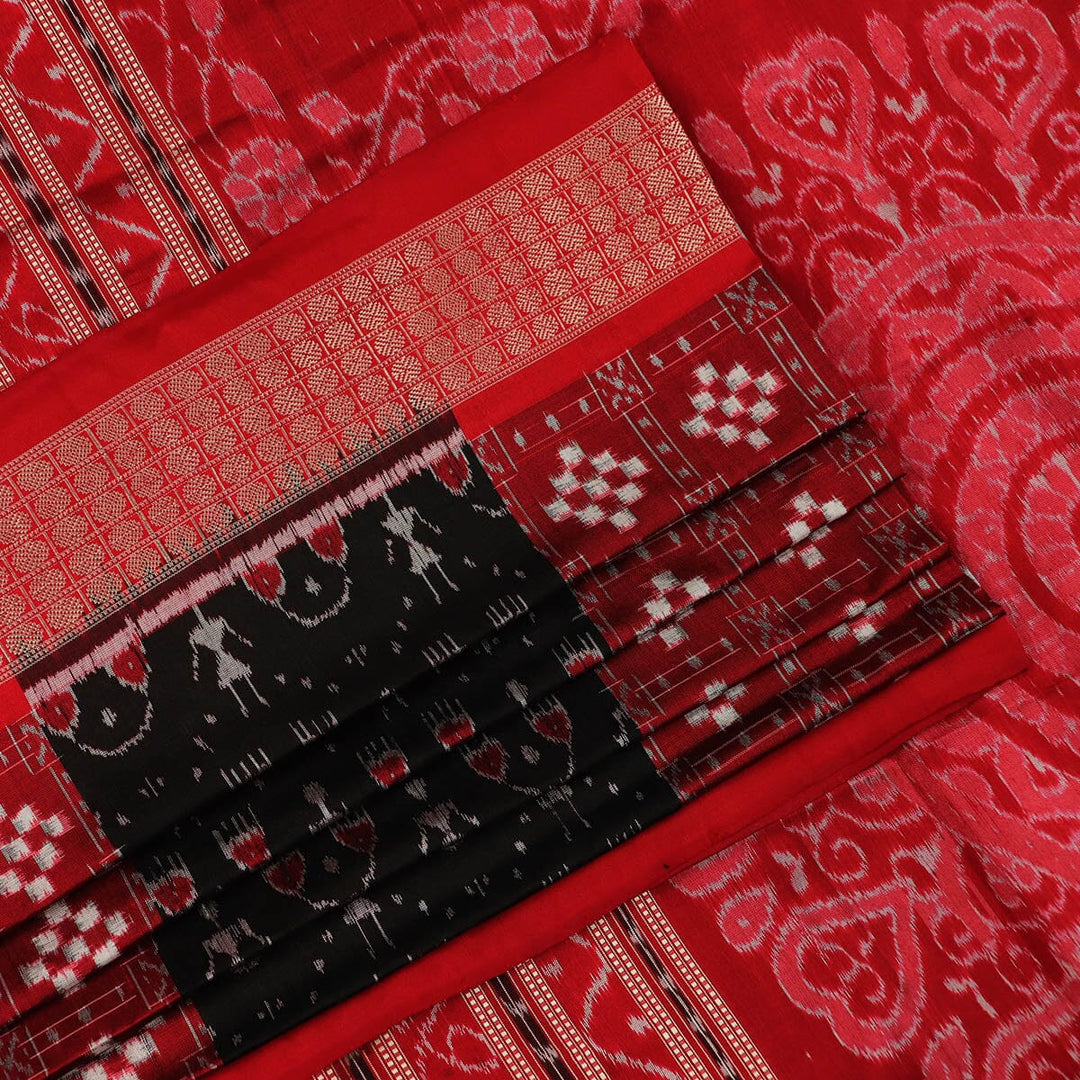 Handloom Sambalpuri Ikkat Silk Saree Handloom Saree_Sambalpuri Silk Priyadarshini Handloom