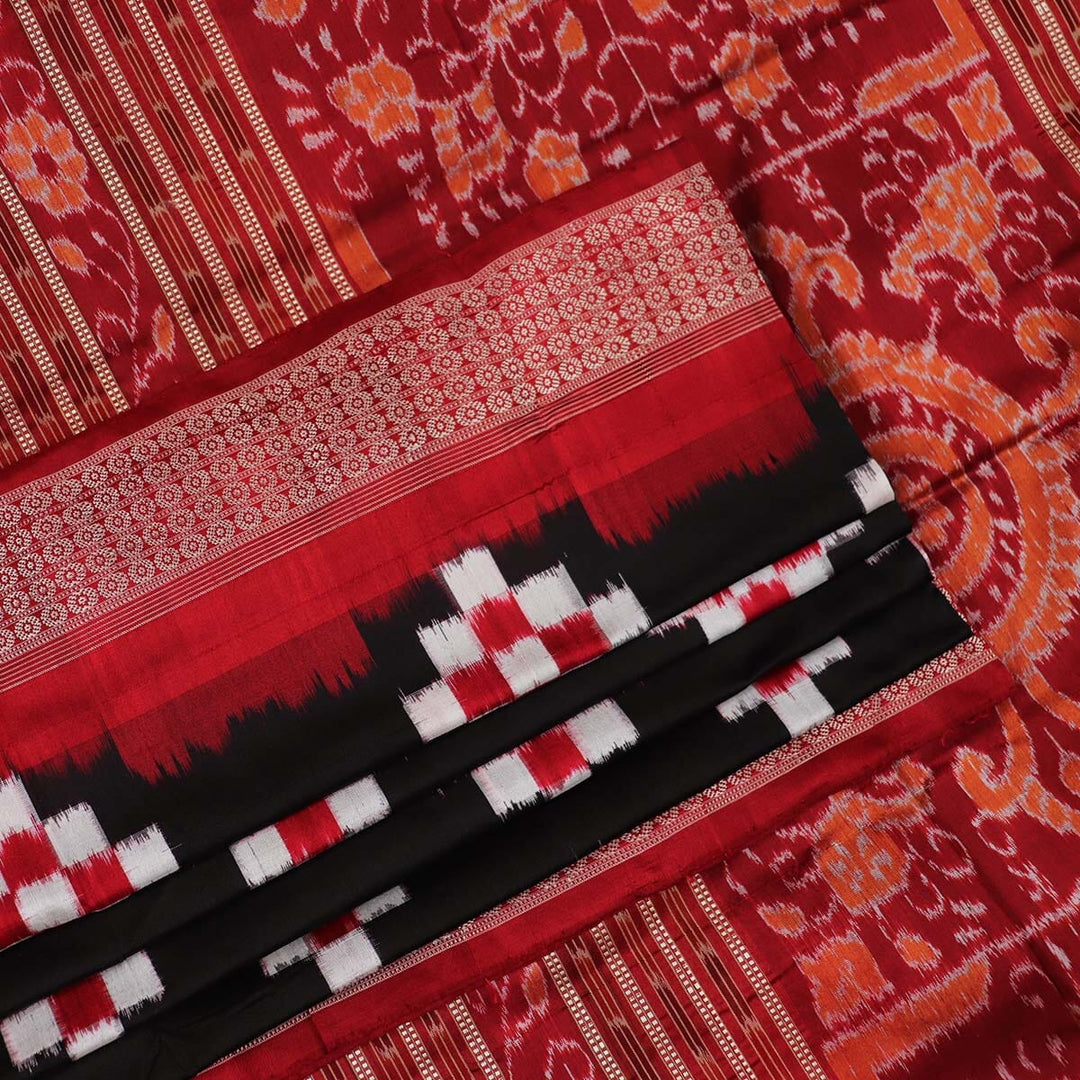 Handloom Sambalpuri Ikkat Silk Saree Handloom Saree_Sambalpuri Silk Priyadarshini Handloom