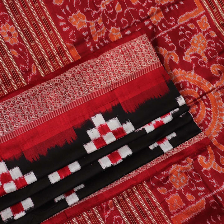 Handloom Sambalpuri Ikkat Silk Saree Handloom Saree_Sambalpuri Silk Priyadarshini Handloom