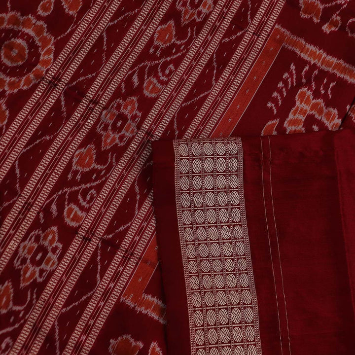 Handloom Sambalpuri Ikkat Silk Saree Handloom Saree_Sambalpuri Silk Priyadarshini Handloom