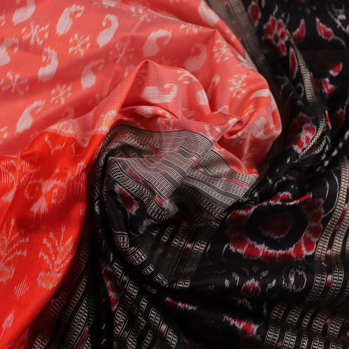 Handloom Sambalpuri Ikkat Silk Saree Handloom Saree_Sambalpuri Silk Priyadarshini Handloom