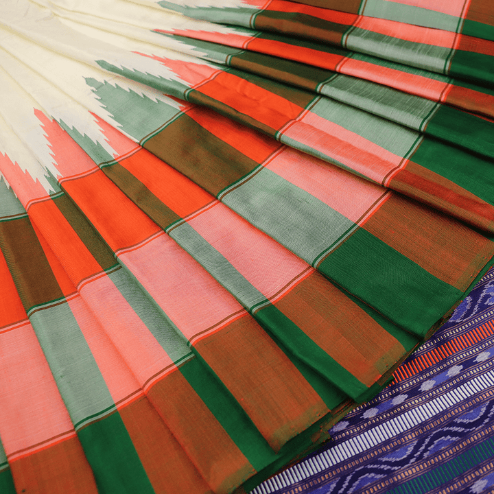 Handloom Sambalpuri Ikkat Silk Saree Handloom Saree_Sambalpuri Silk Priyadarshini Handloom