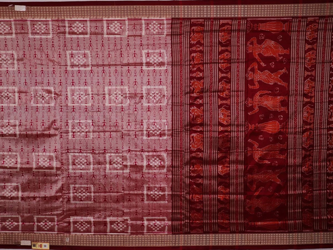 Handloom Sambalpuri Ikkat Silk Saree Handloom Saree_Sambalpuri Silk Priyadarshini Handloom