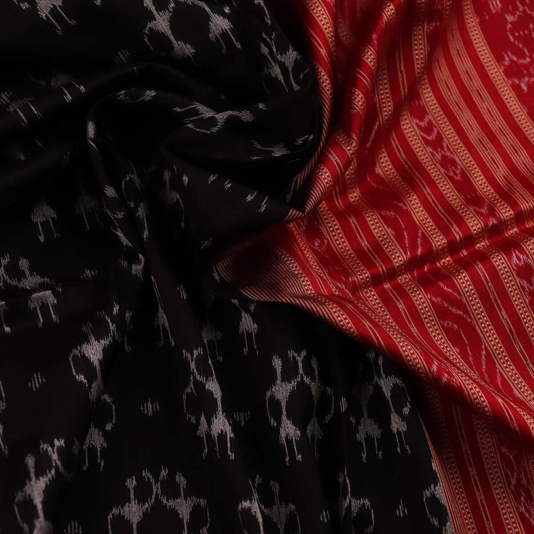 Handloom Sambalpuri Ikkat Silk Saree Handloom Saree_Sambalpuri Silk Priyadarshini Handloom