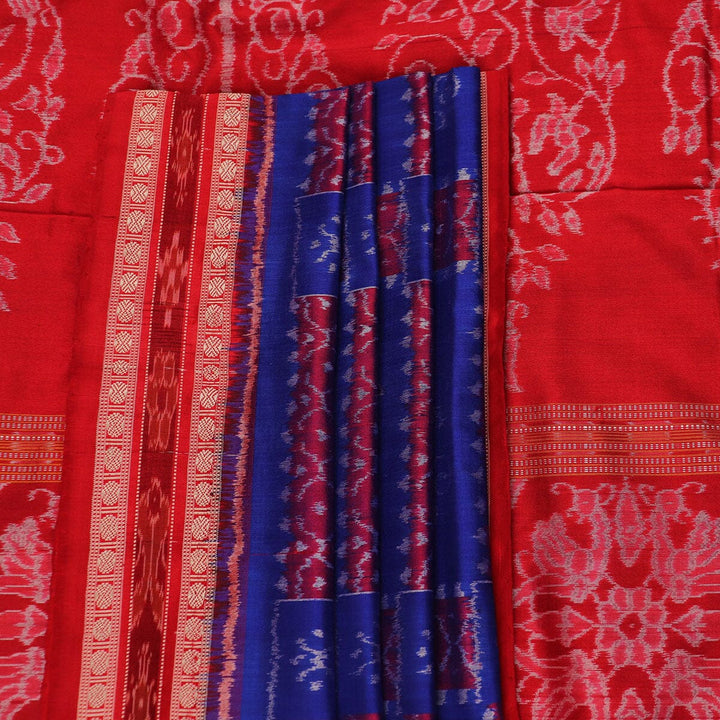 Handloom Sambalpuri Ikkat Silk Saree Handloom Saree_Sambalpuri Silk Priyadarshini Handloom
