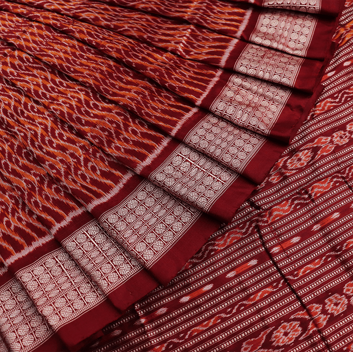 Handloom Sambalpuri Ikkat Silk Saree Handloom Saree_Sambalpuri Silk Priyadarshini Handloom 