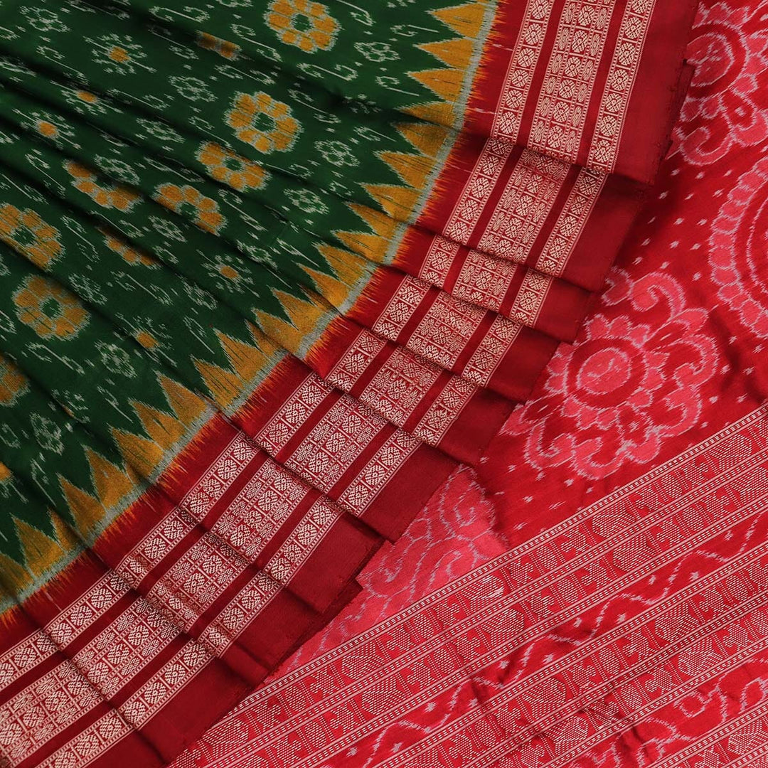 Handloom Sambalpuri Ikkat Silk Saree Handloom Saree_Sambalpuri Silk Priyadarshini Handloom 