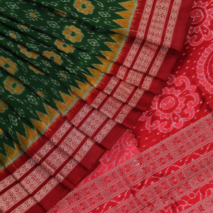 Handloom Sambalpuri Ikkat Silk Saree Handloom Saree_Sambalpuri Silk Priyadarshini Handloom