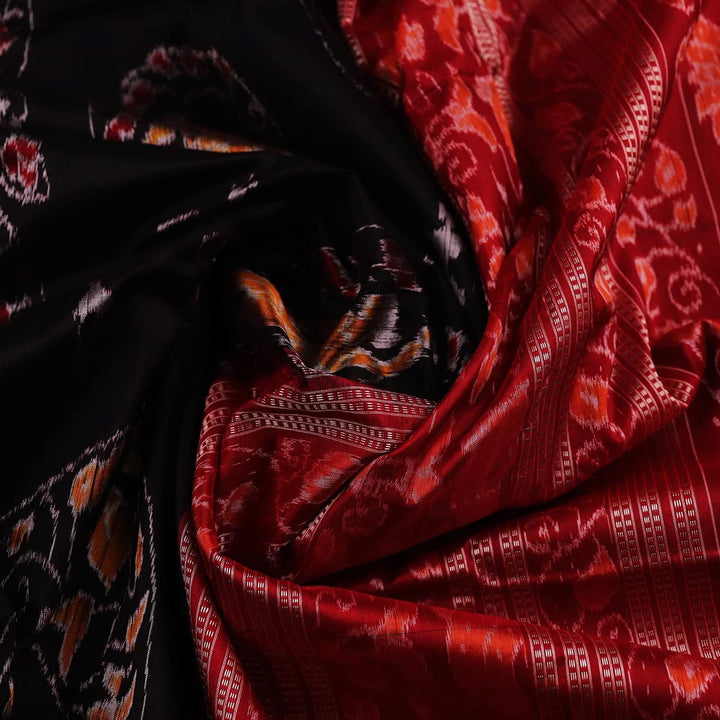 Handloom Sambalpuri Ikkat Silk Saree Handloom Saree_Sambalpuri Silk Priyadarshini Handloom