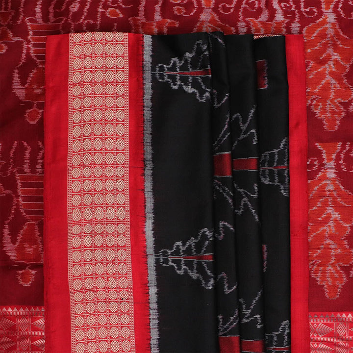 Handloom Sambalpuri Ikkat Silk Saree Handloom Saree_Sambalpuri Silk Priyadarshini Handloom 