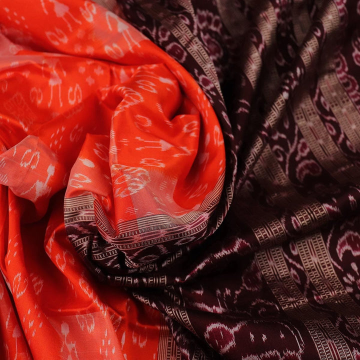 Handloom Sambalpuri Ikkat Silk Saree Handloom Saree_Sambalpuri Silk Priyadarshini Handloom