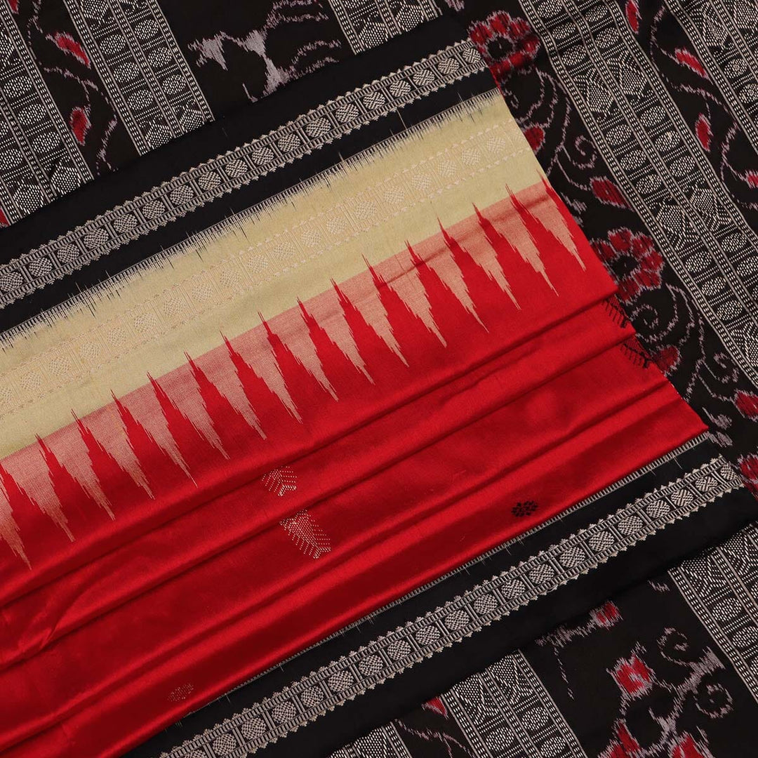 Handloom Sambalpuri Ikkat Silk Saree Handloom Saree_Sambalpuri Silk Priyadarshini Handloom 