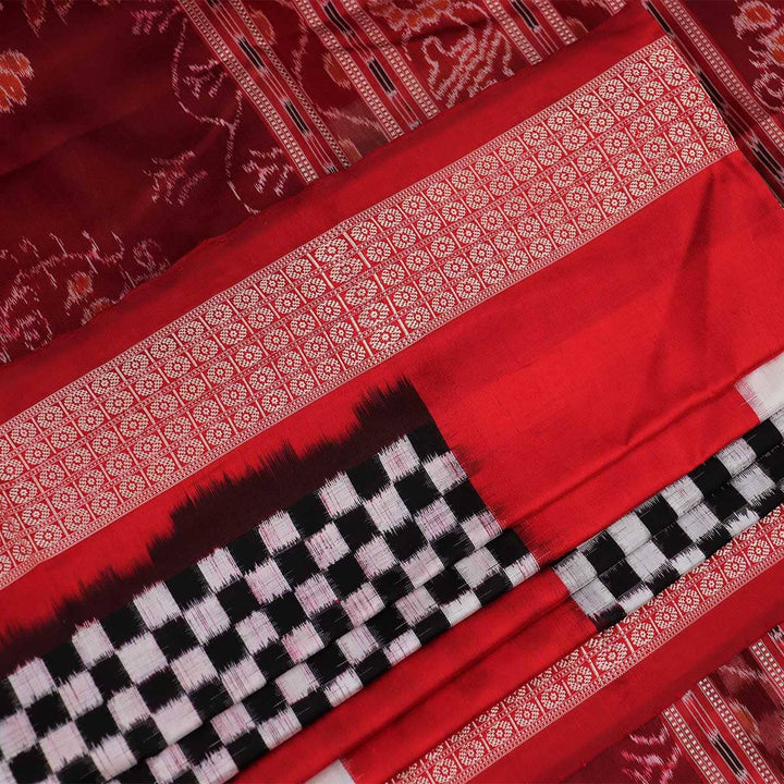 Handloom Sambalpuri Ikkat Silk Saree Handloom Saree_Sambalpuri Silk Priyadarshini Handloom