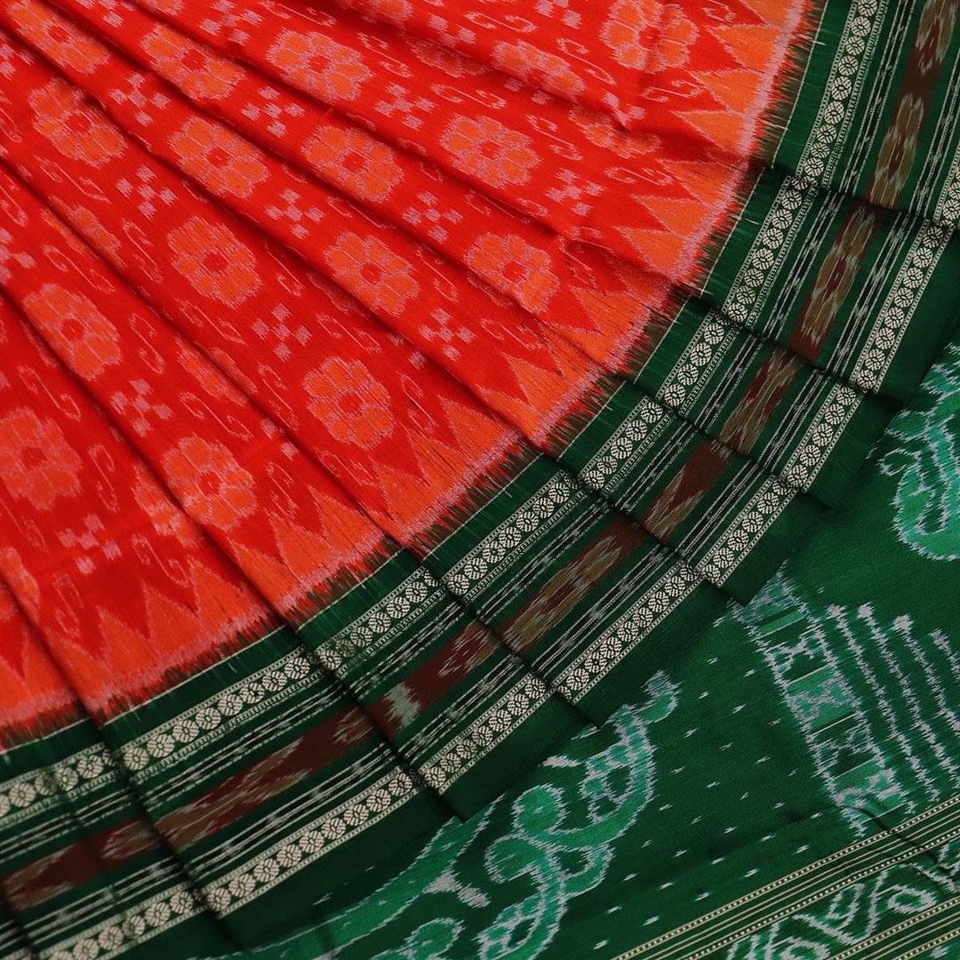 Handloom Sambalpuri Ikkat Silk Saree Handloom Saree_Sambalpuri Silk Priyadarshini Handloom
