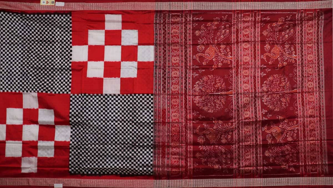 Handloom Sambalpuri Ikkat Silk Saree Handloom Saree_Sambalpuri Silk Priyadarshini Handloom