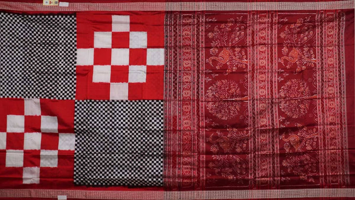 Handloom Sambalpuri Ikkat Silk Saree Handloom Saree_Sambalpuri Silk Priyadarshini Handloom