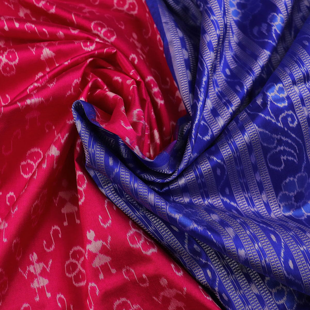 Handloom Sambalpuri Ikkat Silk Saree Handloom Saree_Sambalpuri Silk Priyadarshini Handloom