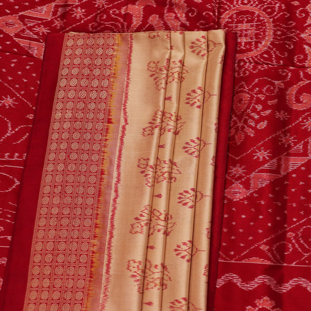 Handloom Sambalpuri Ikkat Silk Saree Handloom Saree_Sambalpuri Silk Priyadarshini Handloom