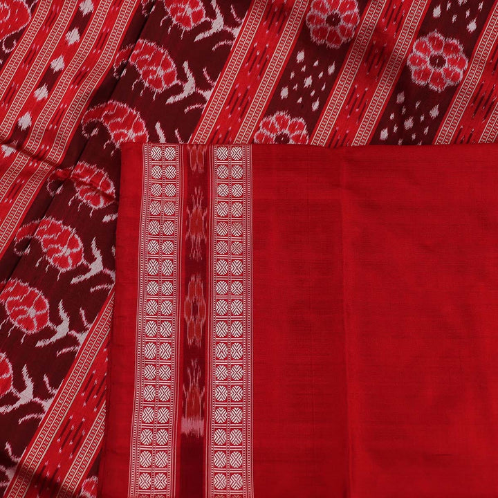 Handloom Sambalpuri Ikkat Silk Saree Handloom Saree_Sambalpuri Silk Priyadarshini Handloom