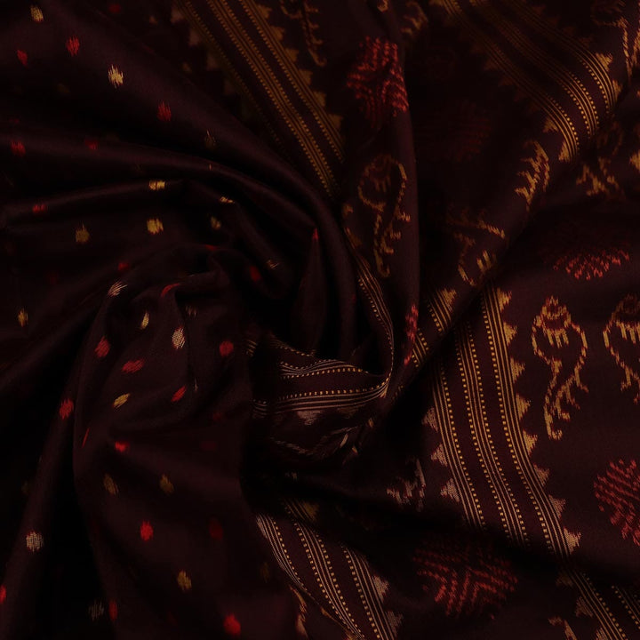 Handloom Sambalpuri Ikkat Silk Saree Handloom Saree_Sambalpuri Silk Priyadarshini Handloom 