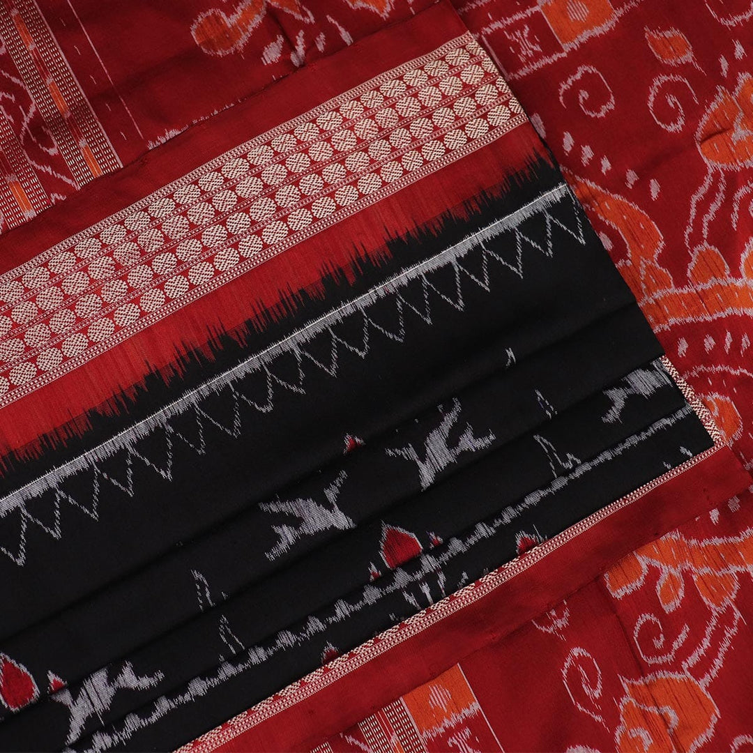 Handloom Sambalpuri Ikkat Silk Saree Handloom Saree_Sambalpuri Silk Priyadarshini Handloom