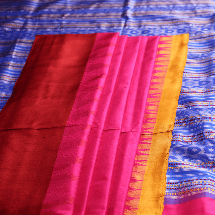 Handloom Sambalpuri Ikkat Silk Saree Handloom Saree_Sambalpuri Silk Priyadarshini Handloom