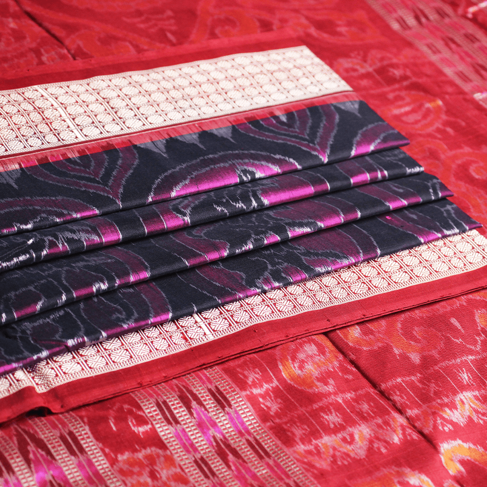 Handloom Sambalpuri Ikkat Silk Saree Handloom Saree_Sambalpuri Silk Priyadarshini Handloom