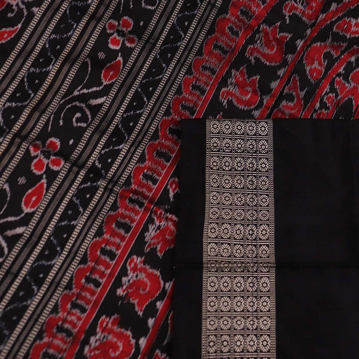 Handloom Sambalpuri Ikkat Silk Saree Handloom Saree_Sambalpuri Silk Priyadarshini Handloom