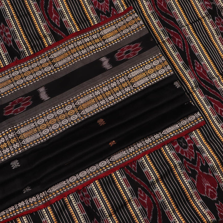 Handloom Sambalpuri Ikkat Silk Saree Handloom Saree_Sambalpuri Silk Priyadarshini Handloom