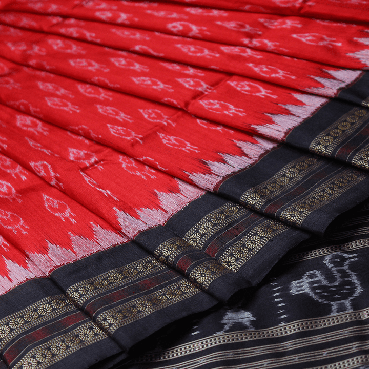 Handloom Sambalpuri Ikkat Silk Saree Handloom Saree_Sambalpuri Silk Priyadarshini Handloom