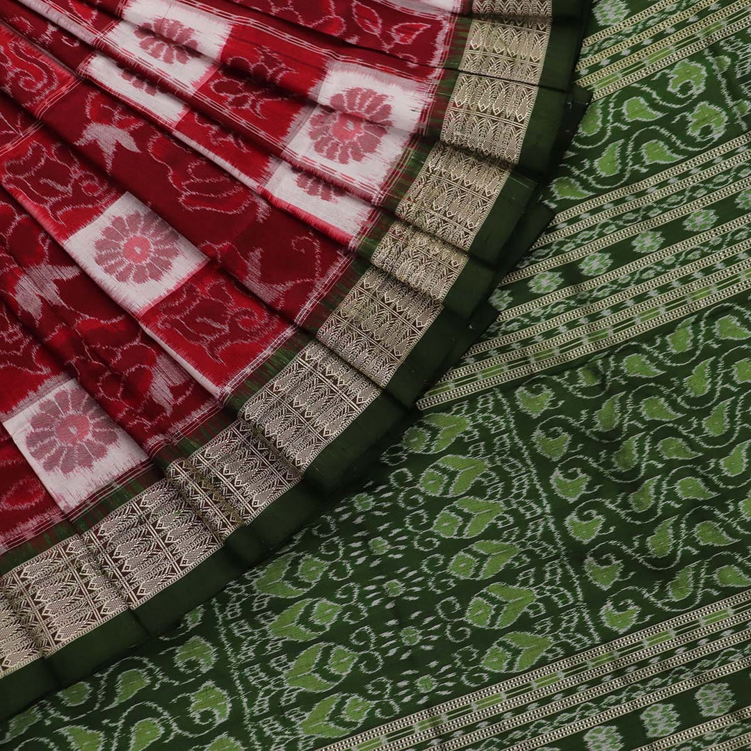 Handloom Sambalpuri Ikkat Silk Saree Handloom Saree_Sambalpuri Silk Priyadarshini Handloom