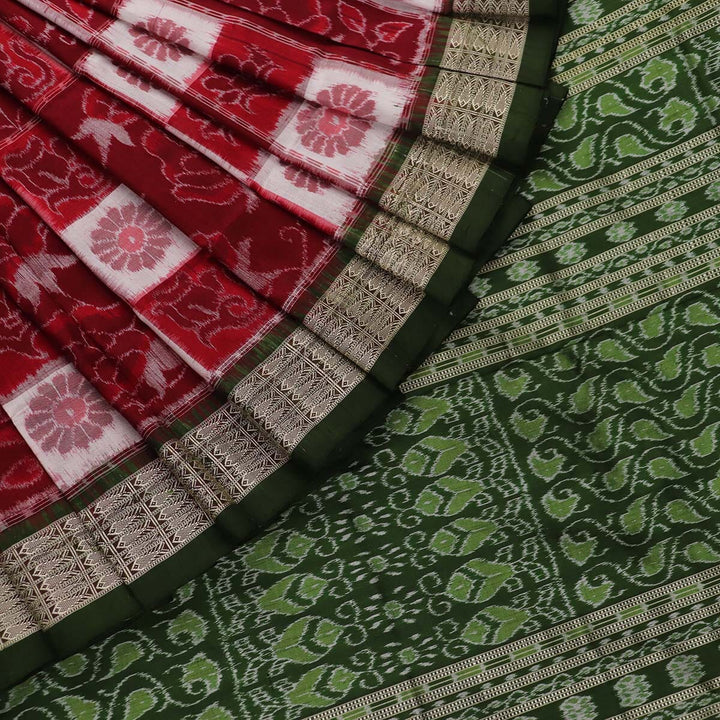 Handloom Sambalpuri Ikkat Silk Saree Handloom Saree_Sambalpuri Silk Priyadarshini Handloom