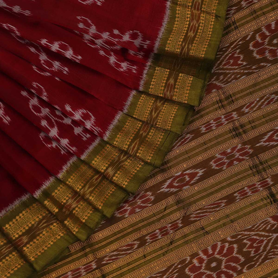 Handloom Sambalpuri Ikkat Silk Saree Handloom Saree_Sambalpuri Silk Priyadarshini Handloom