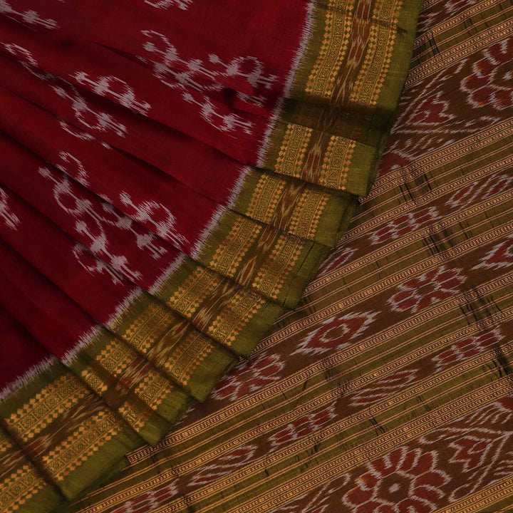 Handloom Sambalpuri Ikkat Silk Saree Handloom Saree_Sambalpuri Silk Priyadarshini Handloom