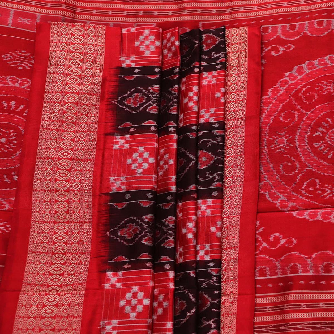 Handloom Sambalpuri Ikkat Silk Saree Handloom Saree_Sambalpuri Silk Priyadarshini Handloom
