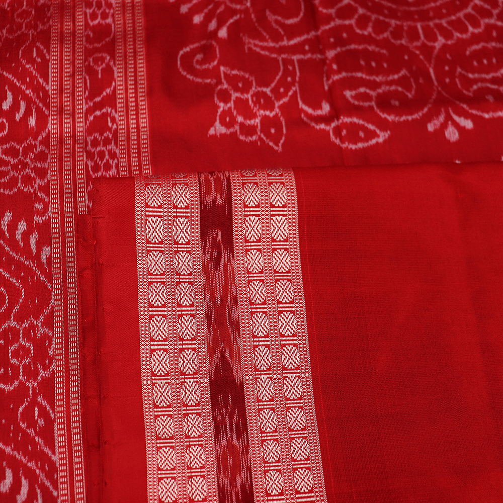 Handloom Sambalpuri Ikkat Silk Saree Handloom Saree_Sambalpuri Silk Priyadarshini Handloom