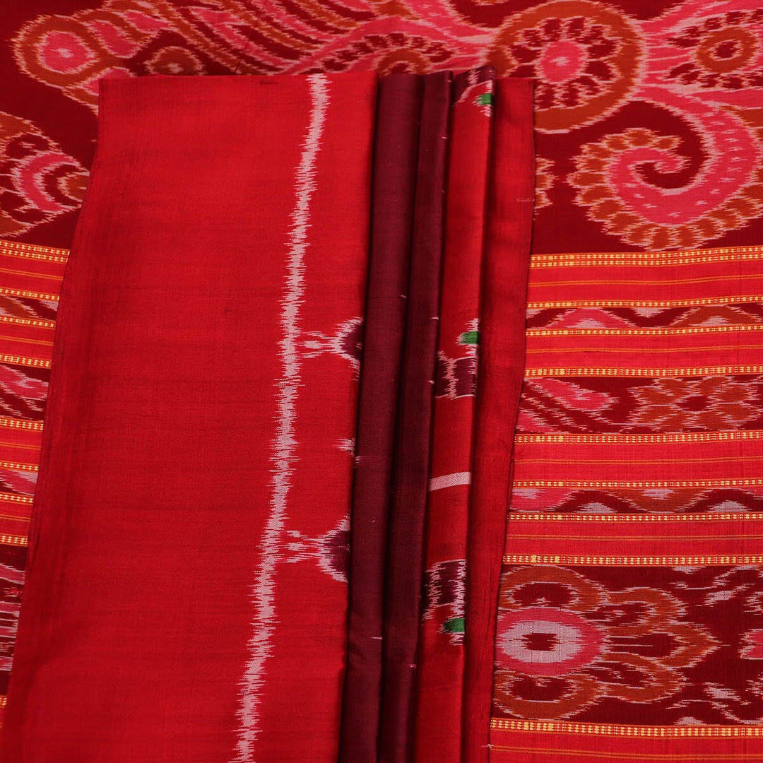 Handloom Sambalpuri Ikkat Silk Saree Handloom Saree_Sambalpuri Silk Priyadarshini Handloom