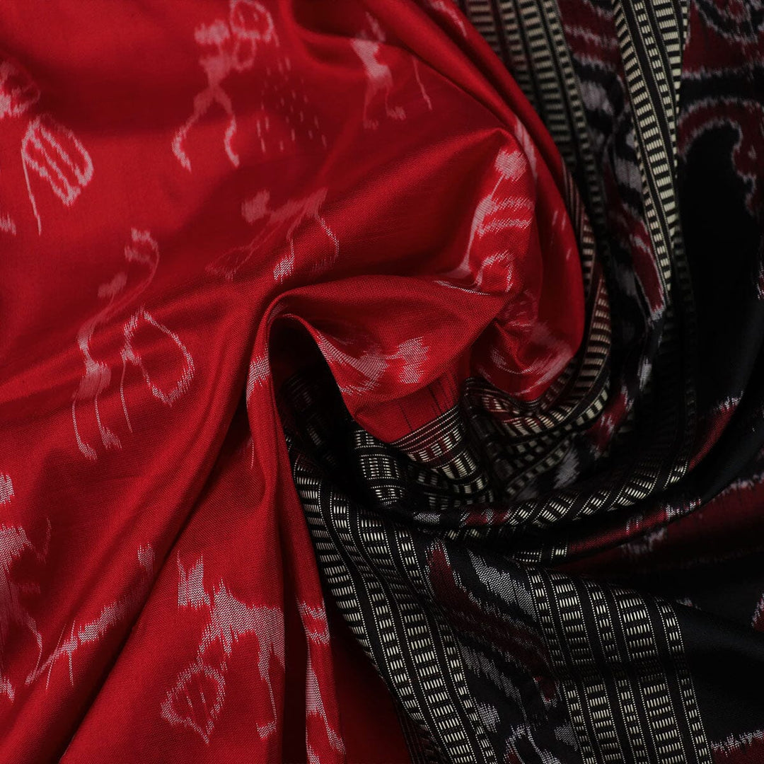 Handloom Sambalpuri Ikkat Silk Saree Handloom Saree_Sambalpuri Silk Priyadarshini Handloom