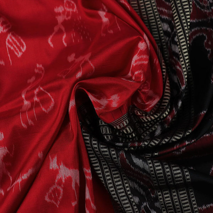 Handloom Sambalpuri Ikkat Silk Saree Handloom Saree_Sambalpuri Silk Priyadarshini Handloom