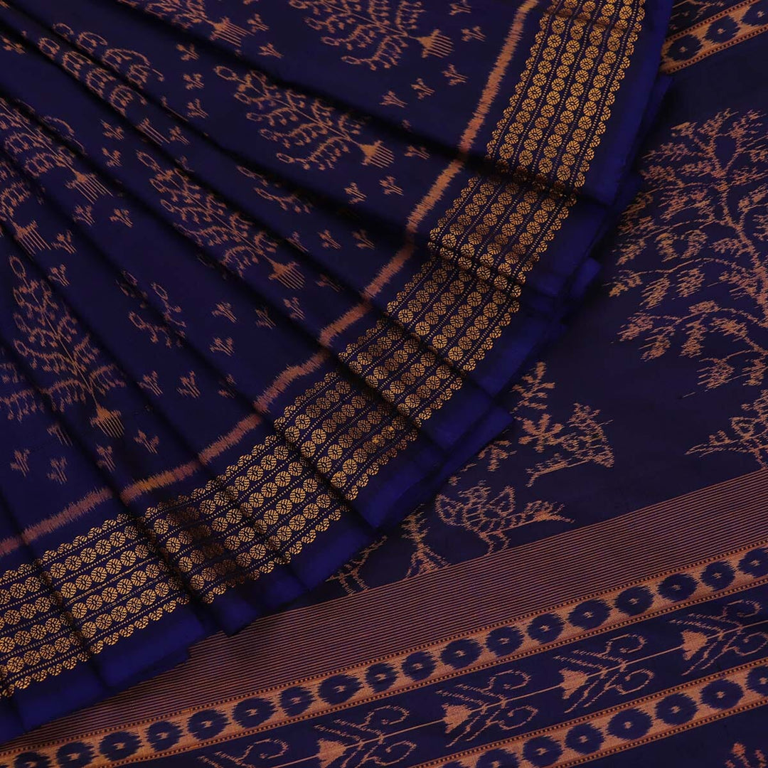 Handloom Sambalpuri Ikkat Silk Saree Handloom Saree_Sambalpuri Silk Priyadarshini Handloom