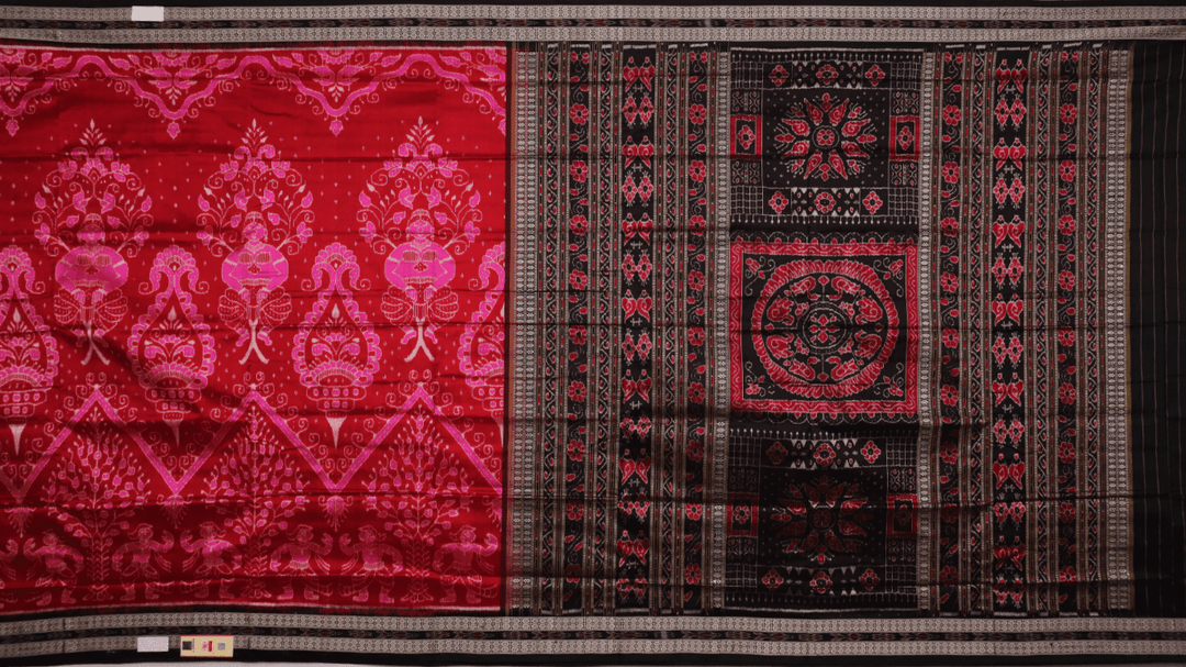 Handloom Sambalpuri Ikkat Silk Saree Handloom Saree_Sambalpuri Silk Priyadarshini Handloom
