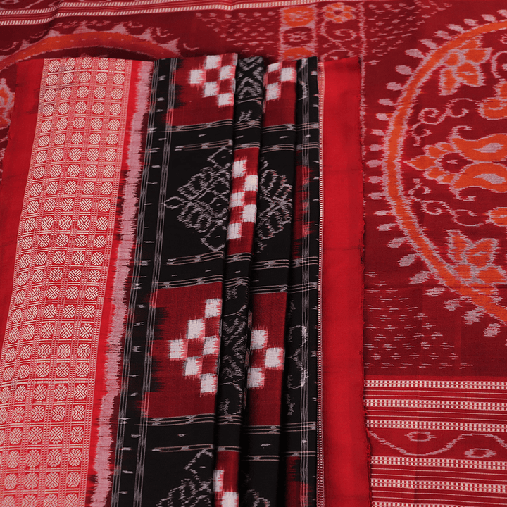 Handloom Sambalpuri Ikkat Silk Saree Handloom Saree_Sambalpuri Silk Priyadarshini Handloom