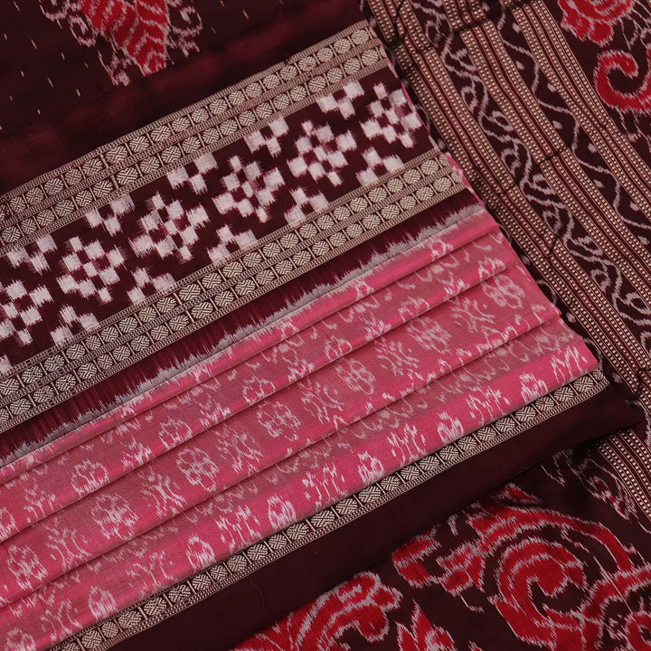 Handloom Sambalpuri Ikkat Silk Saree Handloom Saree_Sambalpuri Silk Priyadarshini Handloom