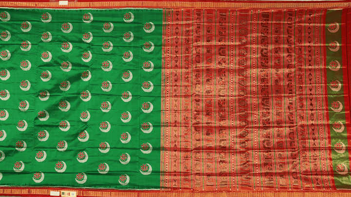 Handloom Sambalpuri Ikkat Silk Saree Handloom Saree_Sambalpuri Silk Priyadarshini Handloom