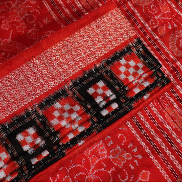 Handloom Sambalpuri Ikkat Silk Saree Handloom Saree_Sambalpuri Silk Priyadarshini Handloom